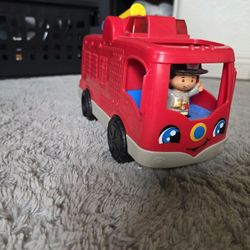 Fisher Price Little People Fire Truck