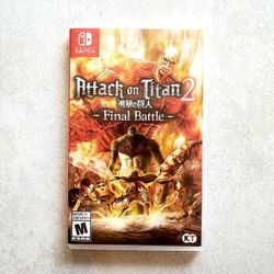 Attack On Titan 2 Final Battle Nintendo Switch