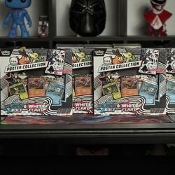 Black Bolt and White Flare Poster Collection