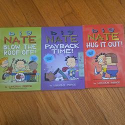 3 Big Nate Books