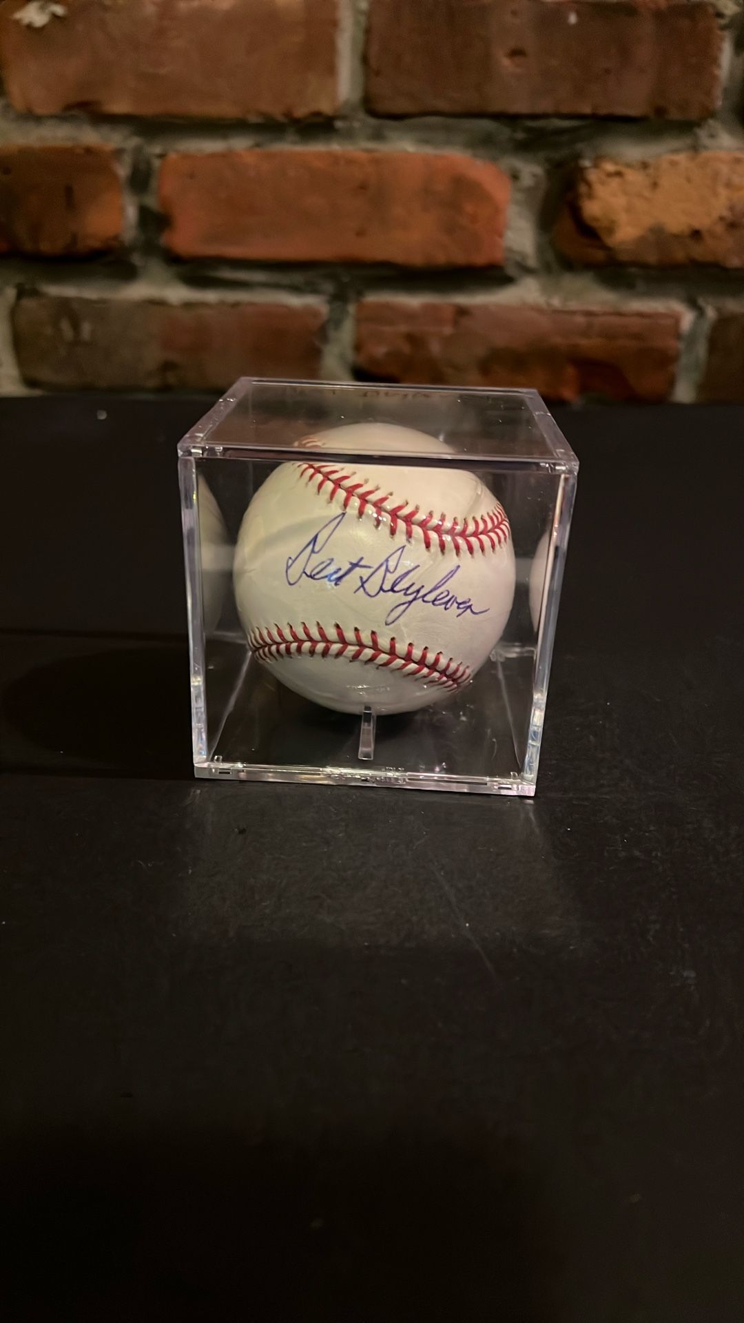 Bert Blyleven Autographed Major League Baseball