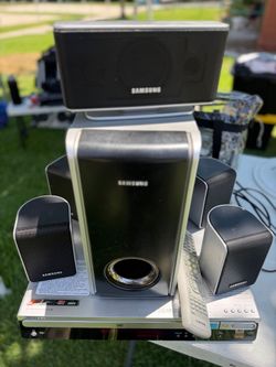 Samsung DVD player sound system