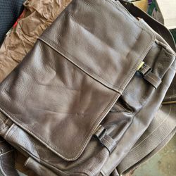 Genuine leather messenger Bag NEW