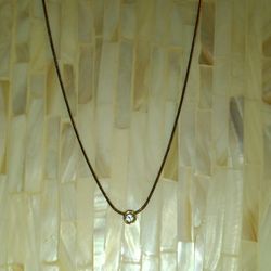 Small Circle Pendant Necklace