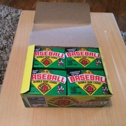 1989 Bowman Baseball Card BOX - Case Fresh wax box Griffey Jr Rookie Card hunt!!