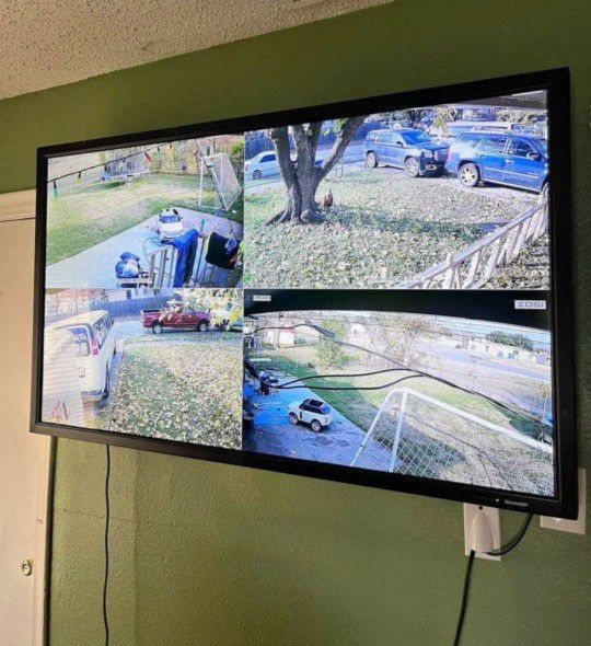 4 Camaras De Seguridad -4 CCTV Security Cameras
