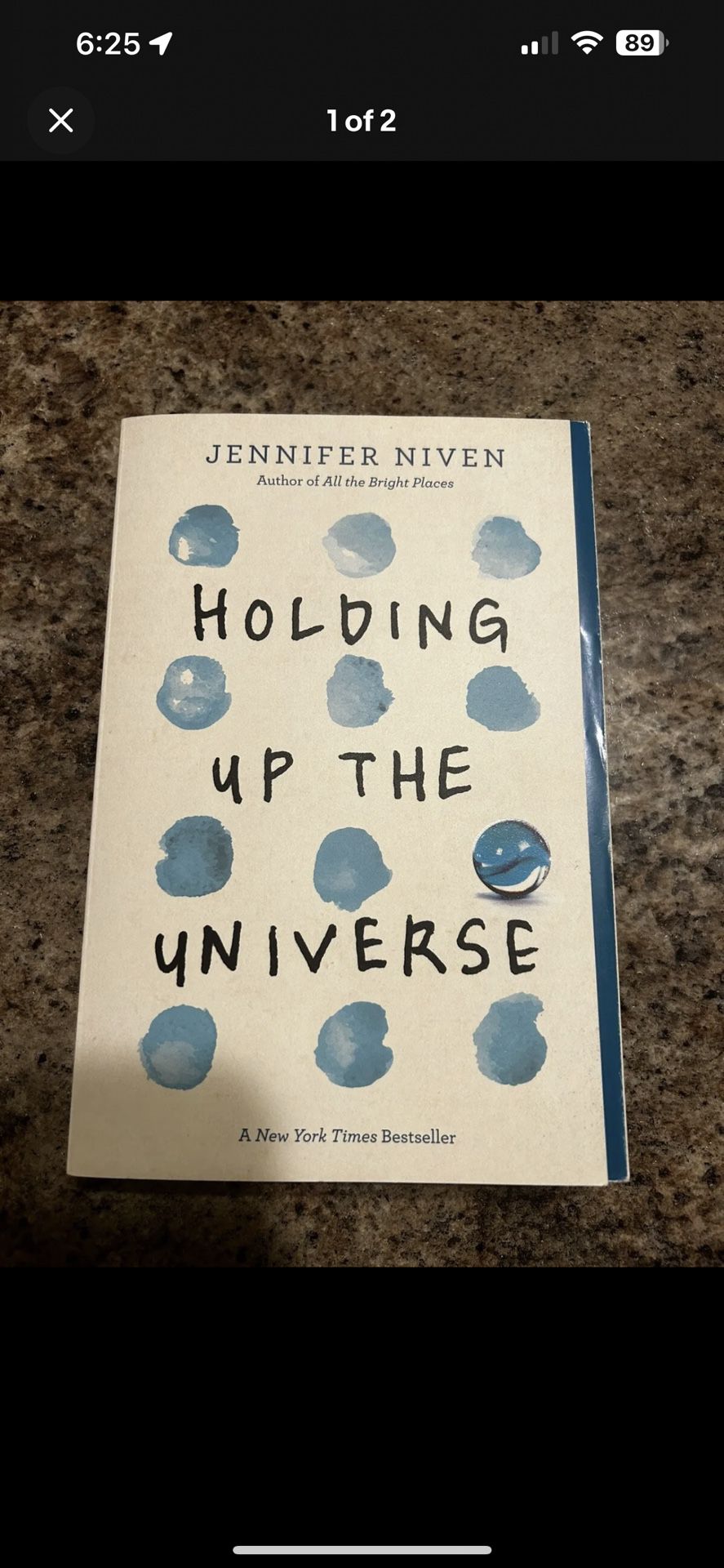 Holding Up The Universe 