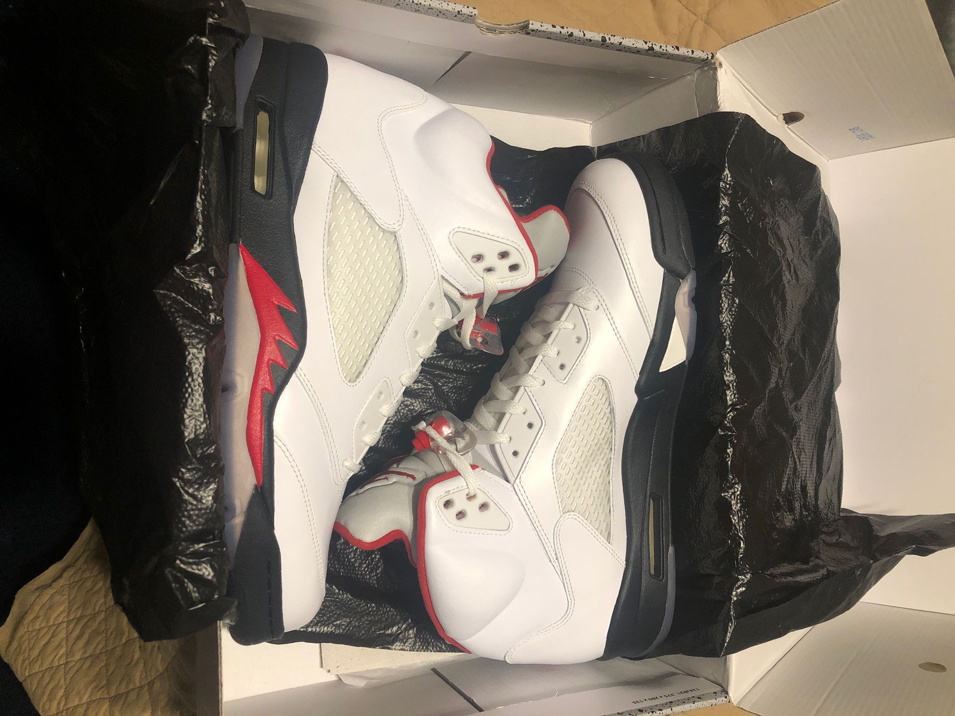 Air Jordan 5 Fire Red Size:13