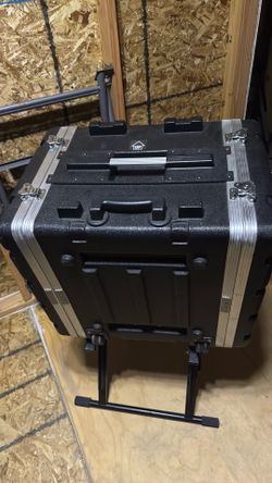 8u rack case with wheels