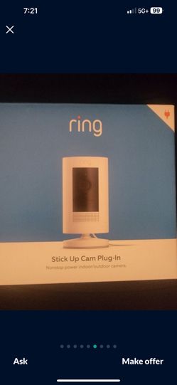 Ring Stick Up Camera For Sale 