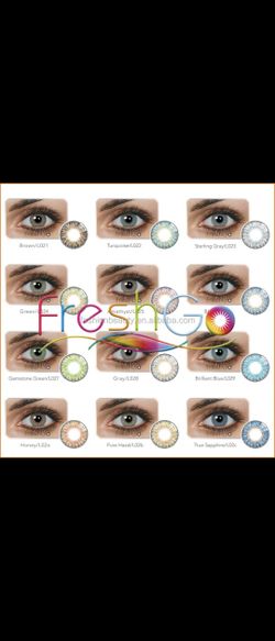Contact LENSES With Storage And Tools.