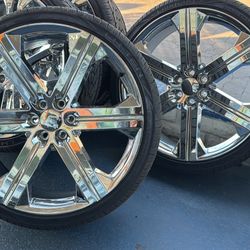 WHEELS 26x10 CHEVY TAHOE YUKON DENALI GMC