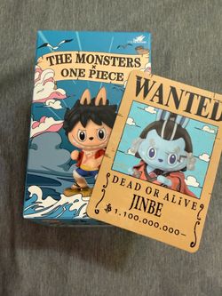 Jinbe One Piece x The Monsters Labubu Figure