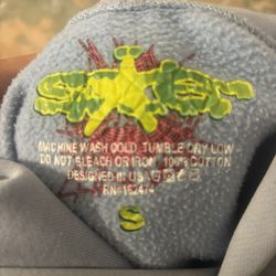 Baby Blue Spider Hoodie (small)