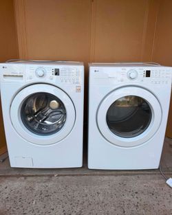 LG washer and dryer gas