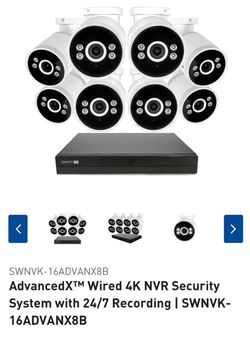 Swann 16 channel 8 cameras security kit 4K BRAND NEW!!!