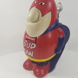Vintage Budman Budweiser Stein, Collectable 80's Ceramic
