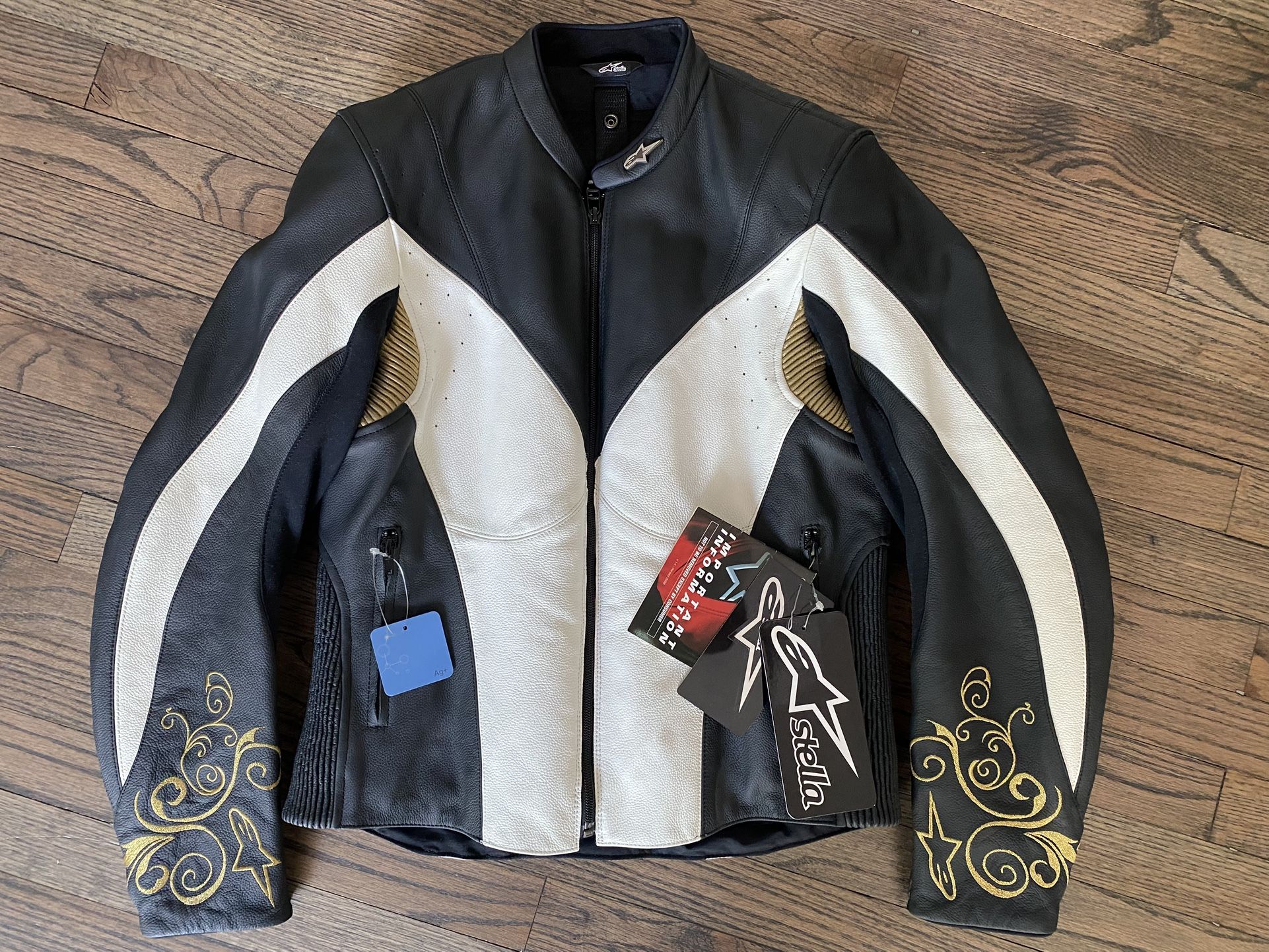 Women’s Alpinestars Stella Leather Motorcycle Jacket