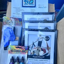 Adults Arts and Crafts 3 Kits Mugs Yupo Paper Air Dry Clay