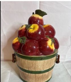 Apple cookie jar