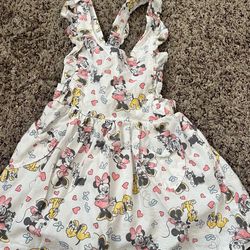 Minnie overall dress $4 Firm