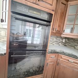 GE MONOGRAM DOUBLE WALL OVEN – LUXURY BUILT-IN (TESTED)