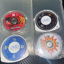 Sony PSP Game Only Bundle Of 4