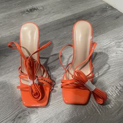 Orange Heels