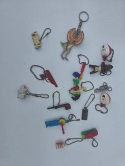 Vintage keychains