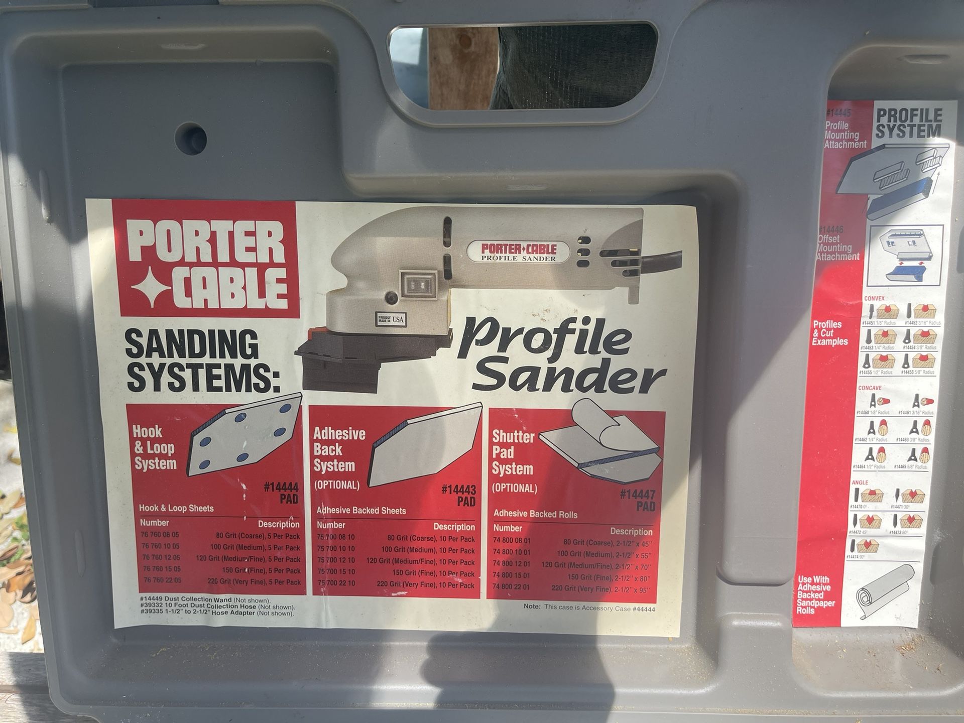 Profile Sander