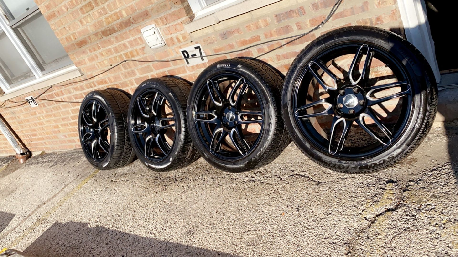 20” Rims Tires Like New New 5x112 Bolt Pattern