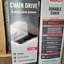 Brand New Chain Drive Genie Garage Door Opener