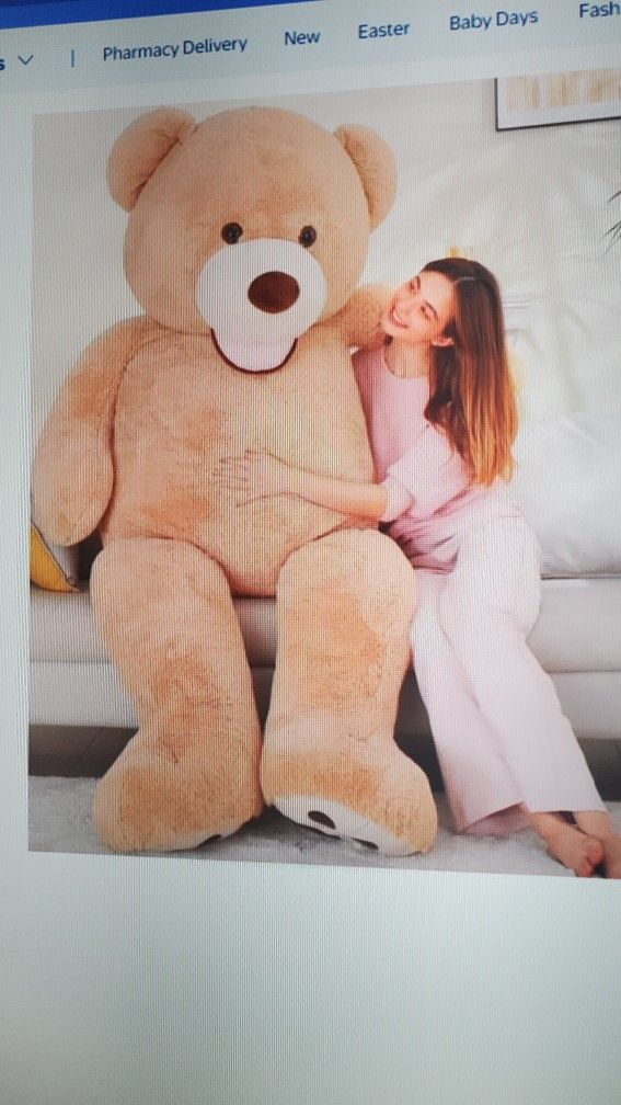 6ft Giant Teddy Bear