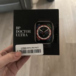 BP Doctor Smart Watch, 1.95"Blood Pressure Smart Watch with Air Pump Cuff