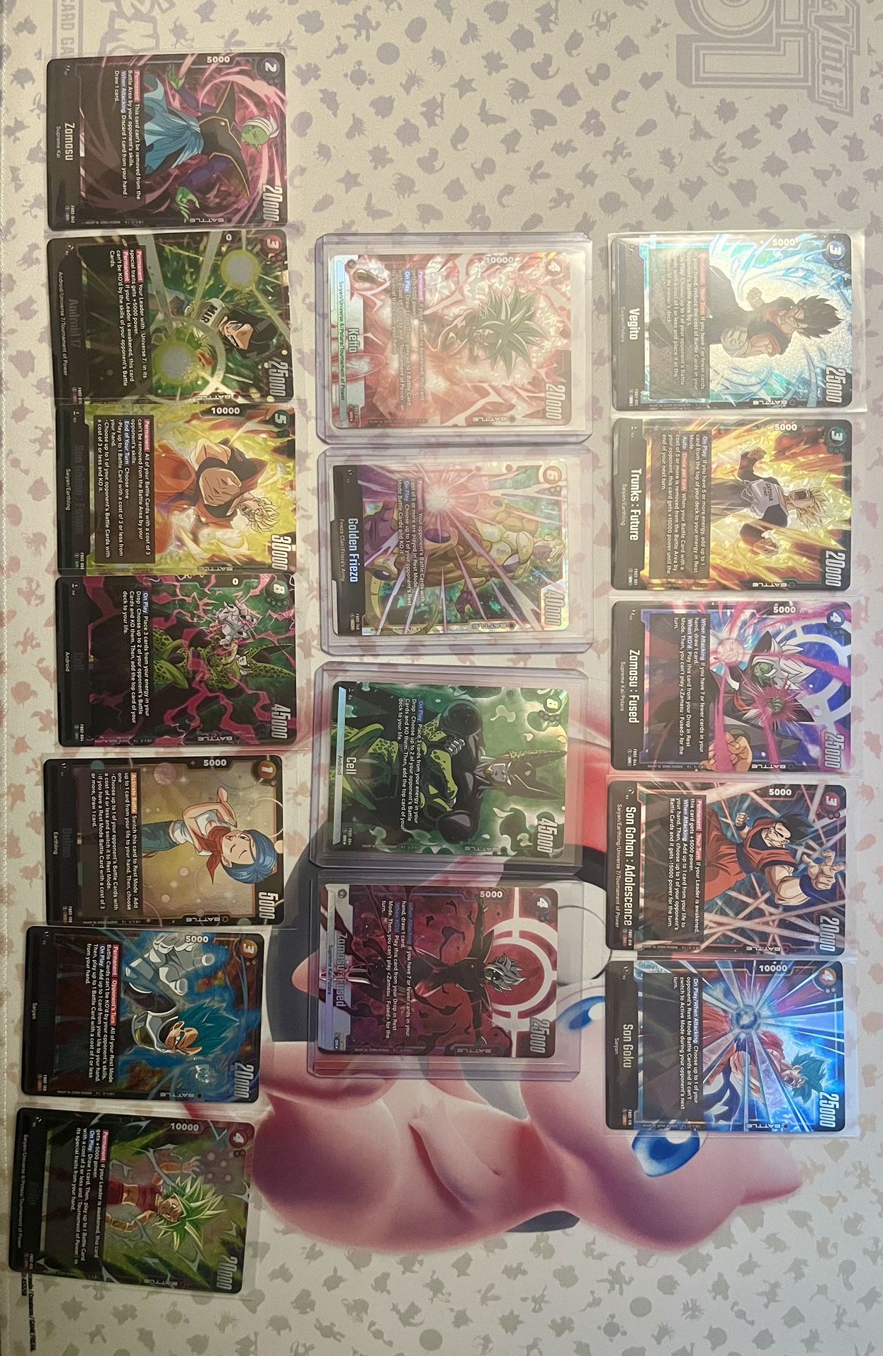 Dragon Ball Super Blazing Aura Secret Rare Lot