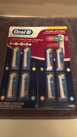 Oral B replacement brush heads