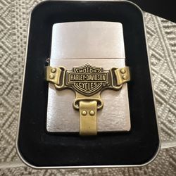 Harley Davidson BOOT STRAP Zippo Like New