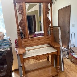 Solid Wood Mirror 