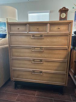 Mid Century American of Martinsville Highboy Dresser