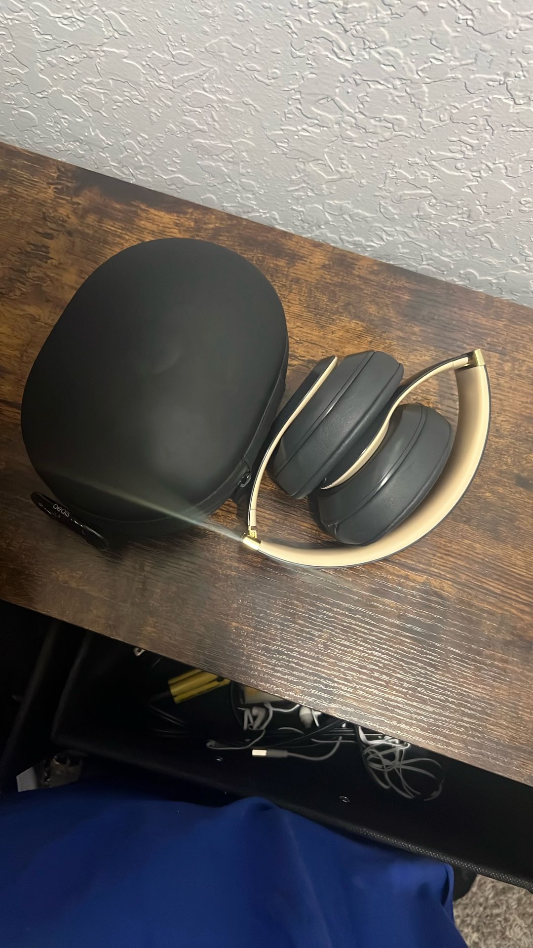 Black And Gold Beats Headphone Pros