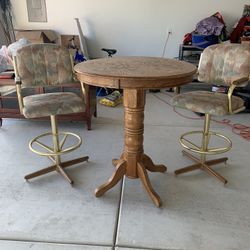 Pub Height Table And Stools