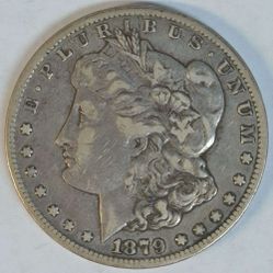 1879-CC Morgan Silver Dollar