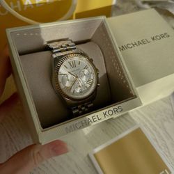 Michael Kors Lexington Two-Tone Watch