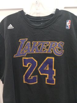 LA Lakers Adidas Kobe Bryant T-shirt Men's Size Extra Large