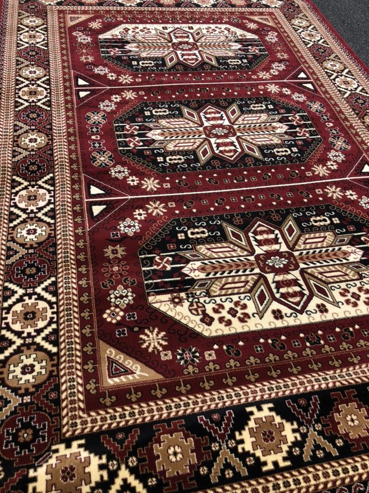 New Rug Size 8x11 Nice Carpet Persian Turkmen Style Rugs