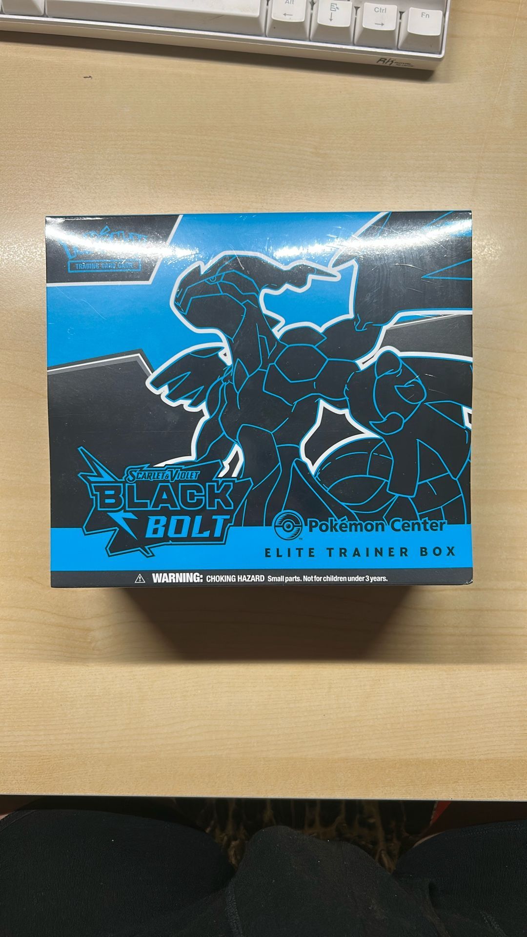 Black Bolt Pokemon Center Etb