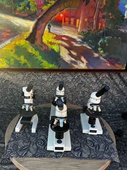 4x Wolfe LED Microscopes - Great for Homeschool/Science