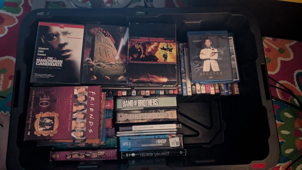 Various DVDs Blurays TV Series (Price In List)