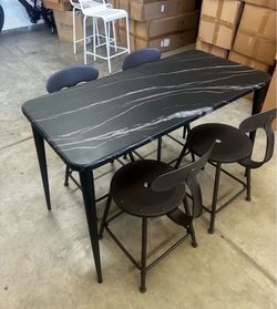 Metal  Table Set for outdoor ( indoor)