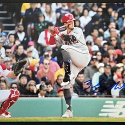Zach Neto (L.A. Angels) Autographed 8x10 photograph